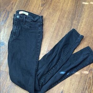 Hollister Black High-Rise Jeans